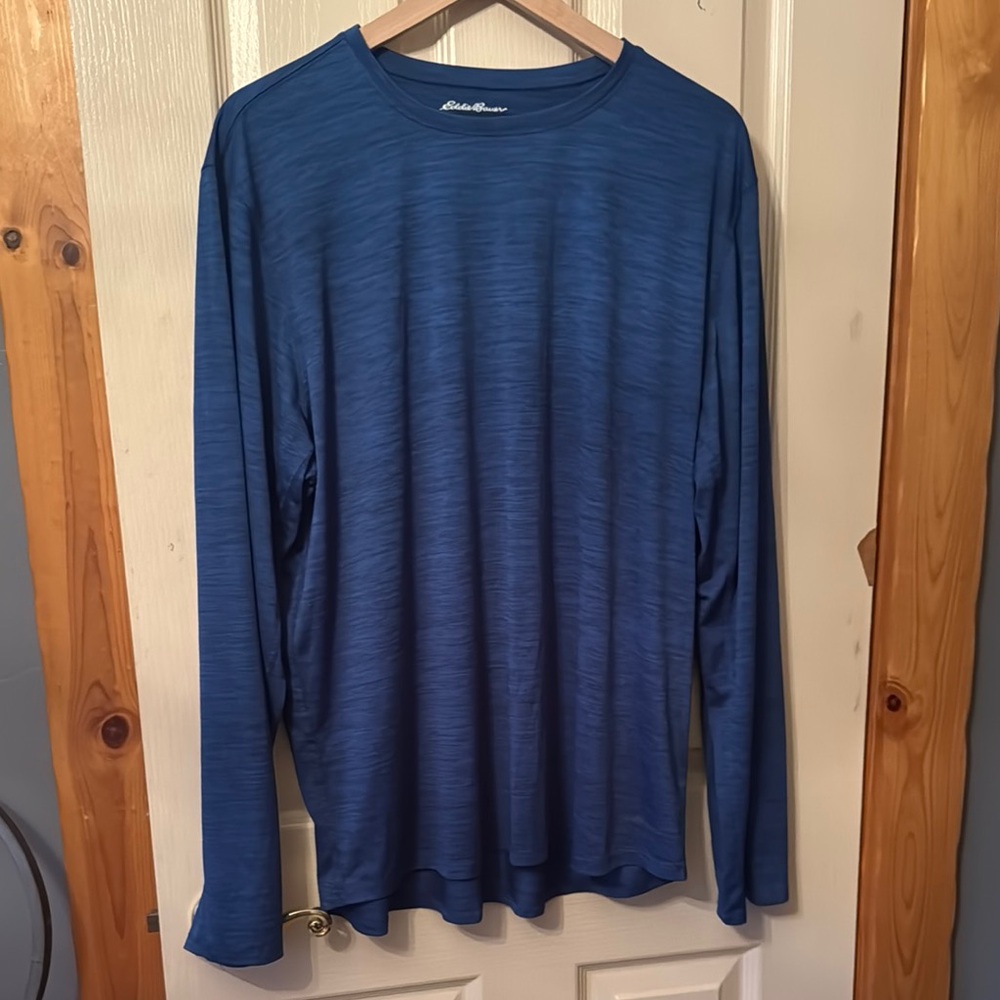 Eddie Bauer Blue Long Sleeve Tee
